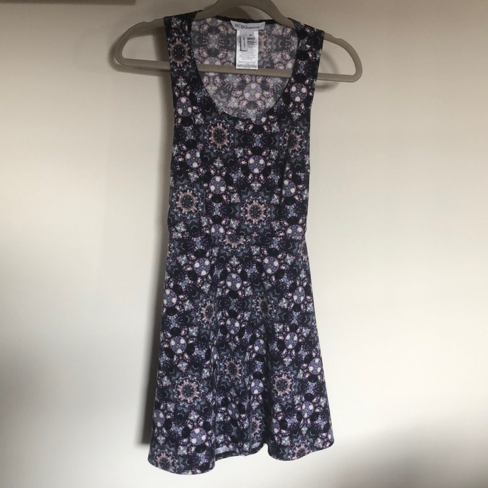 BCBGeneration XS purple skater dress